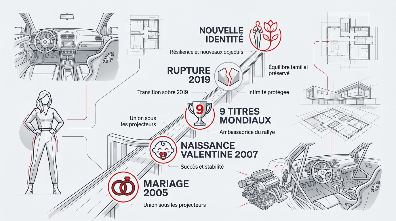 Parcours de vie de Séverine Mény et transition après sa carrière dans le sport automobile