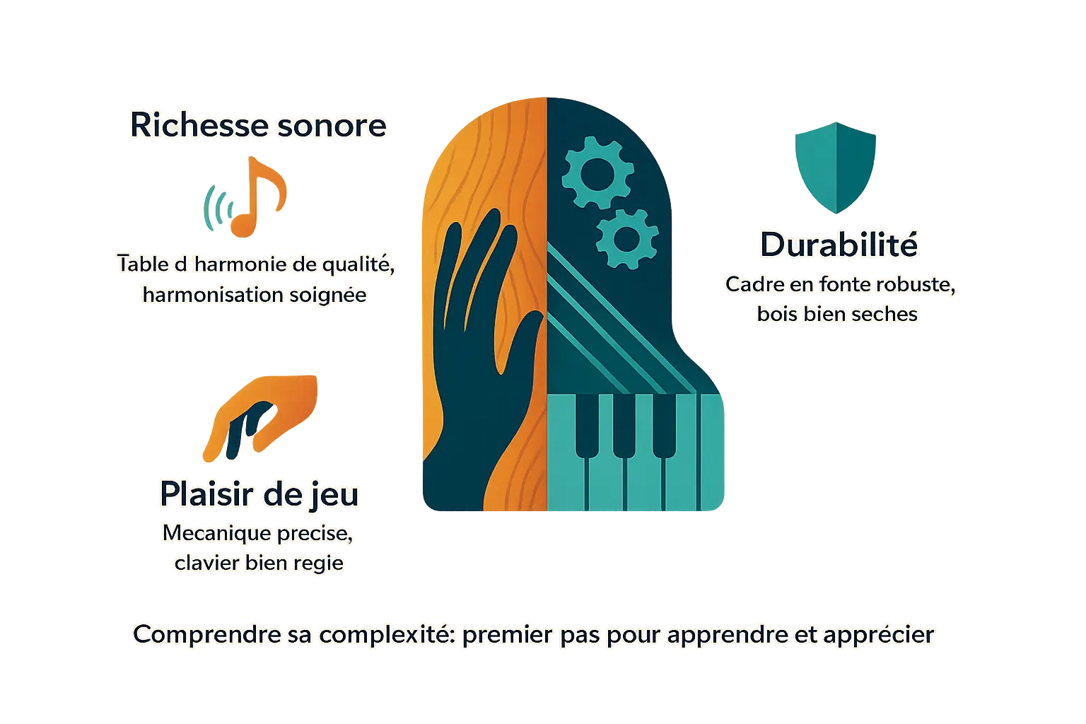 Fabrication d'un piano : processus artisanal et technique