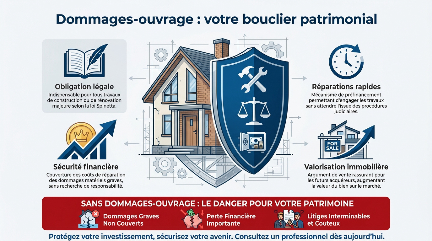 Protection d'une maison individuelle par une assurance dommages-ouvrage