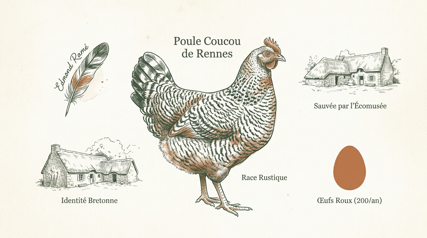 La poule coucou : guide complet sur cette race rustique