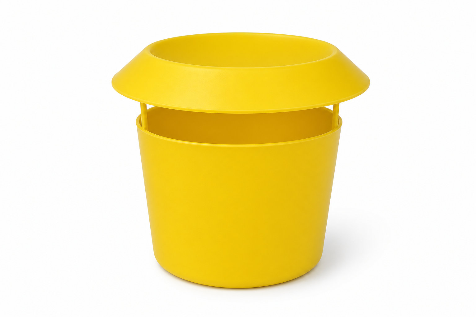 Piège à limace AltoLimace™ Rond Jaune : une solution écologique prête à l'emploi