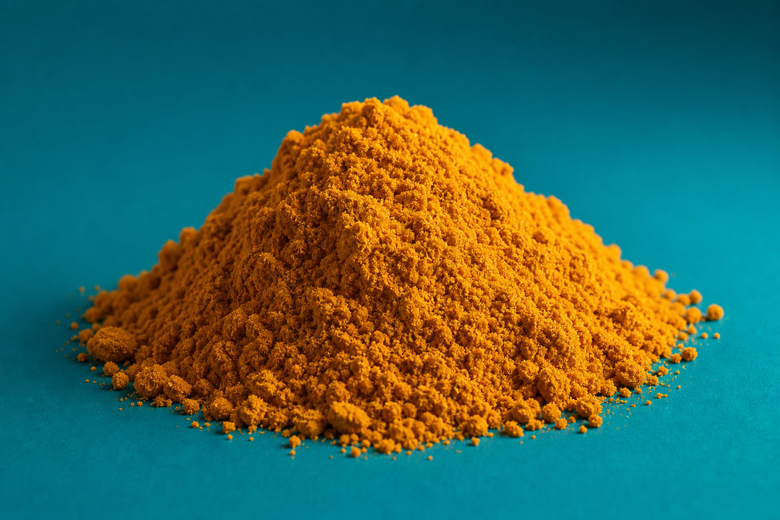 Curcuma racine poudre bio : l'homogénéité de l'or jaune