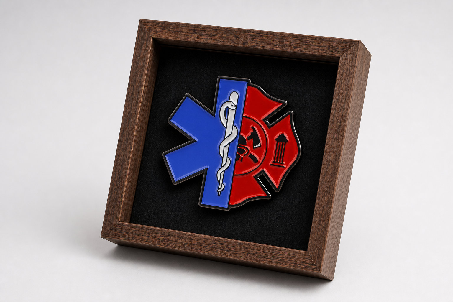 Emt Firefighter Pin: A Tribute Display