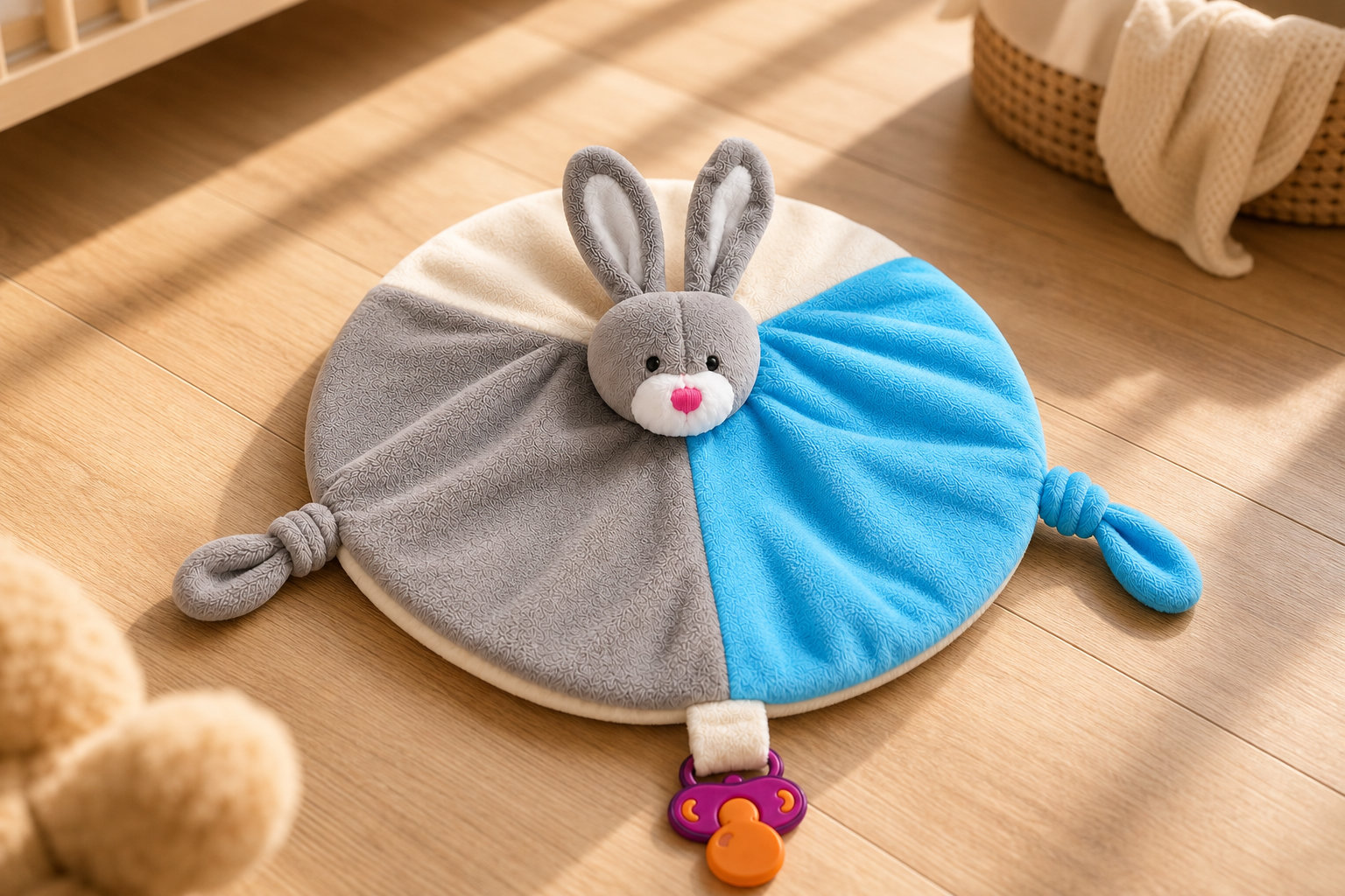 Doudou Lapin Gris : un classique intemporel pour votre enfant