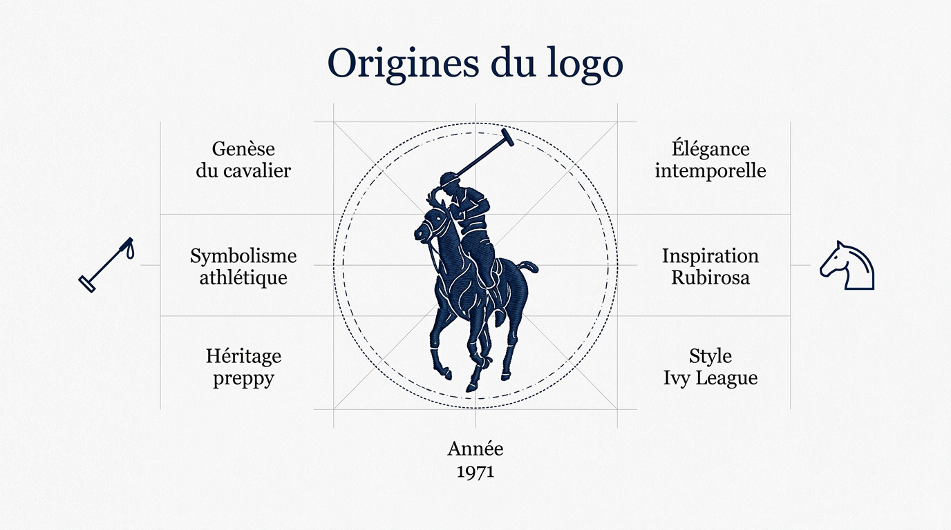 Joueur de polo brodé Ralph Lauren