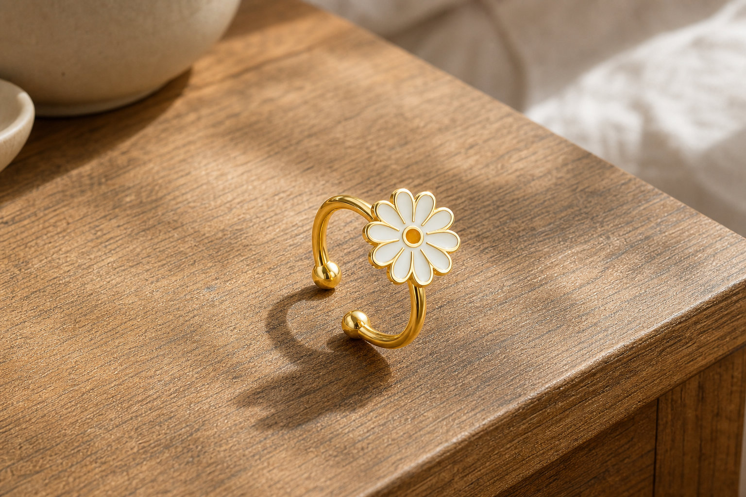 3 raisons d'adopter la bague anti-stress ajustable - Marguerite