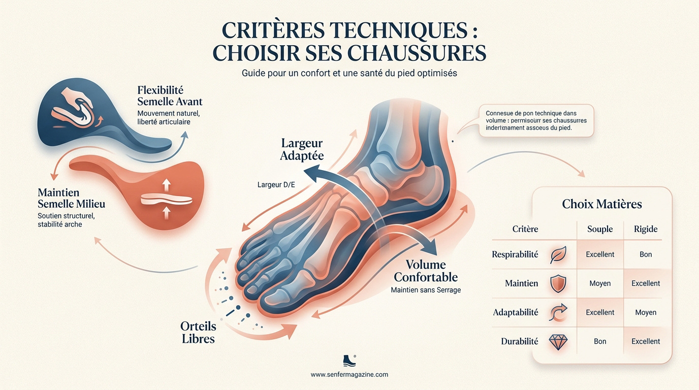 Baskets orthopédiques femme : allier style et maintien Critères techniques pour choisir une basket orthopédique femme confortable