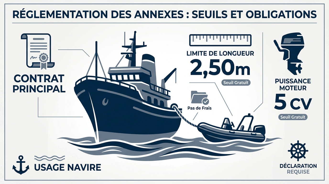 Réglementation des annexes : seuils et obligations d'assurance