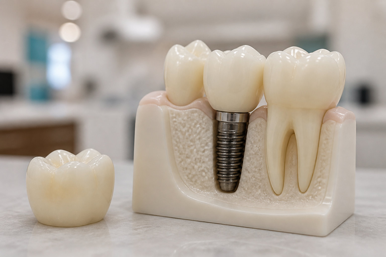Solutions médicales pour sauver ou remplacer une dent