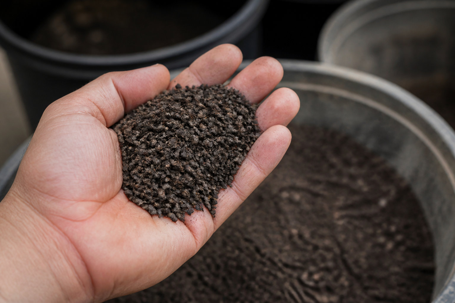 Valorisation du frass comme engrais naturel pour le jardin