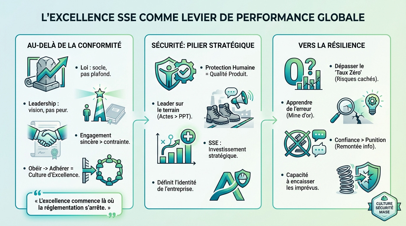 Excellence SSE et performance globale en entreprise