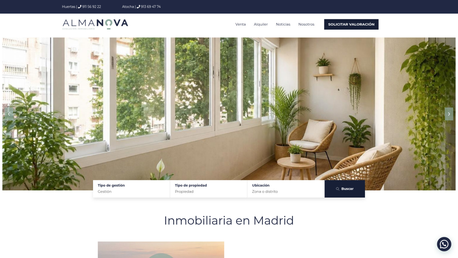 Almanova Evolución Inmobiliaria: trayectoria y conocimiento