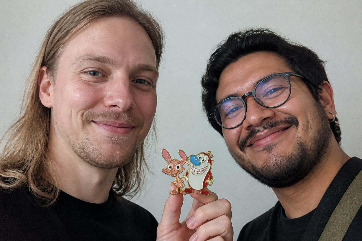 Embrace Chaos: Ren And Stimpy Show Pin