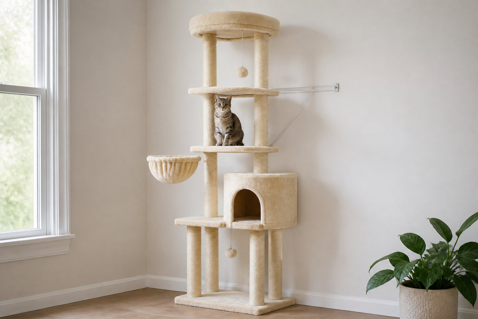 Feandrea Arbre à Chat XXL : le rapport qualité-prix sécurisé