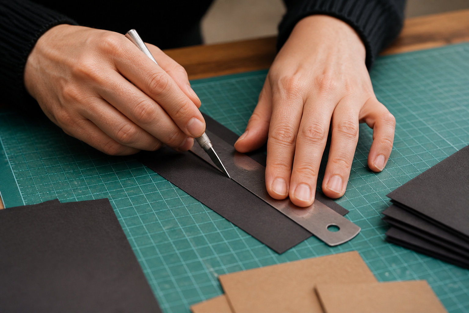 La technique du papier plié pour un résultat rapide