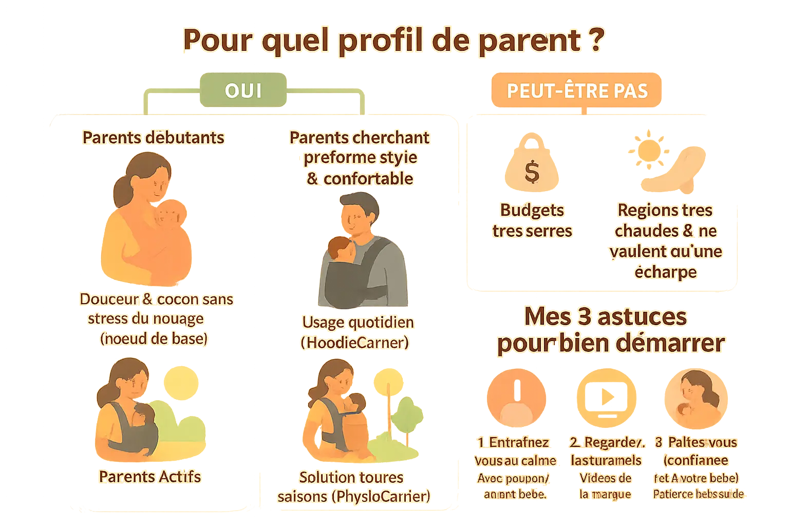 <strong>Porte-bébé</strong> Je Porte Mon Bébé