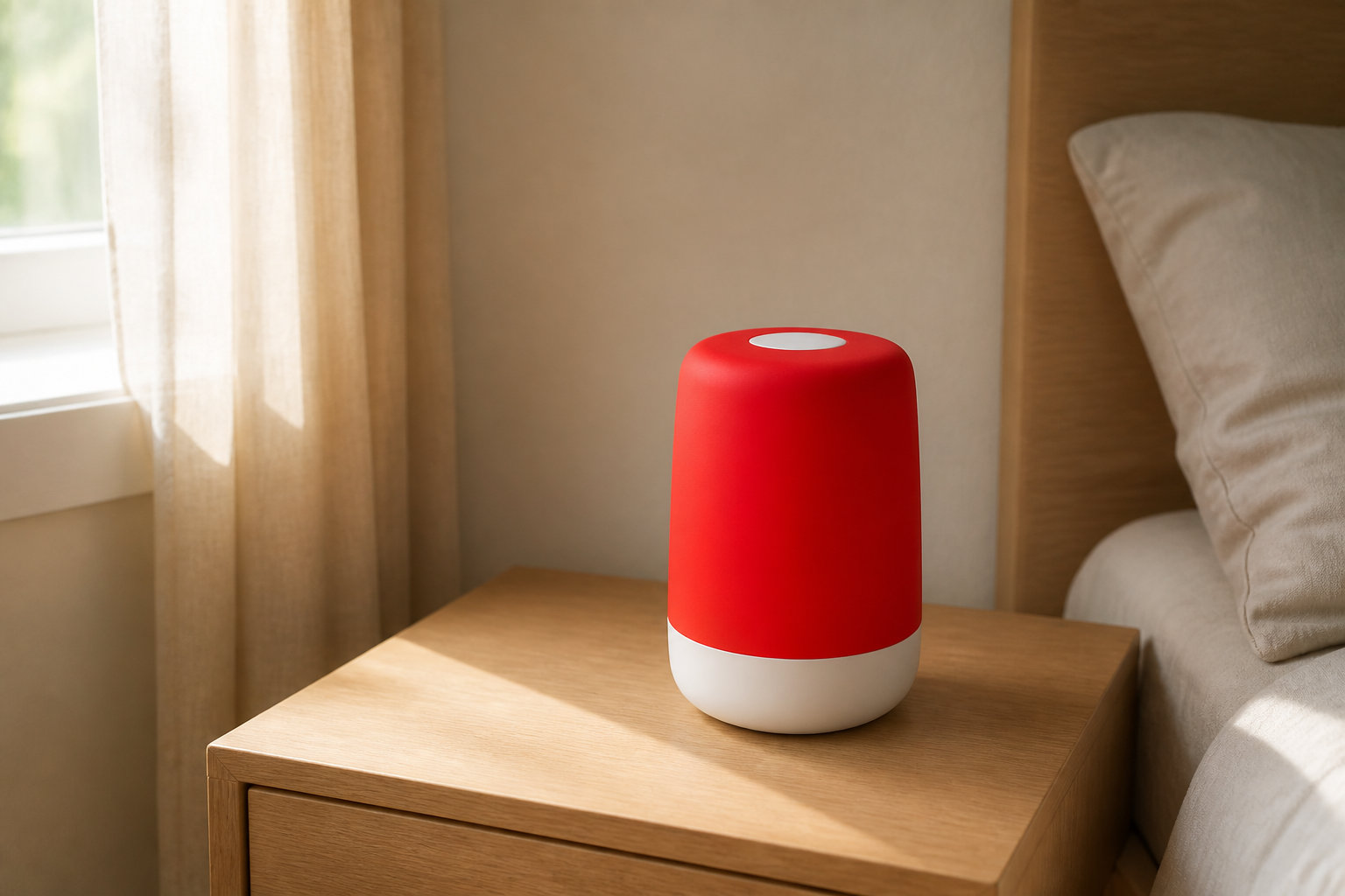 Veilleuse lumière rouge rechargeable