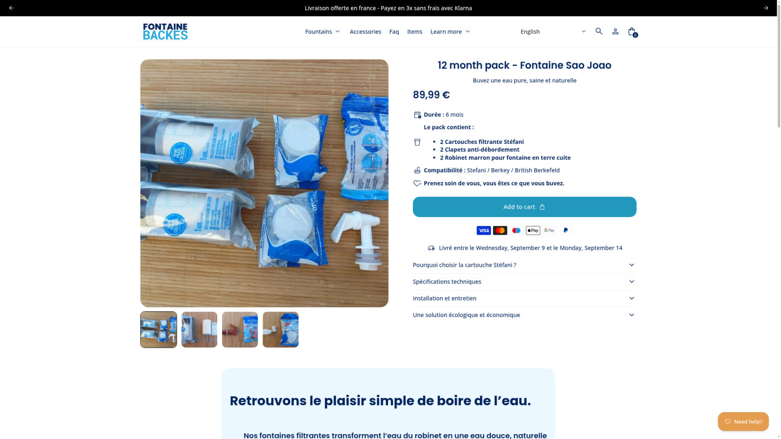 Comment entretenir votre fontaine filtrante au quotidien ?