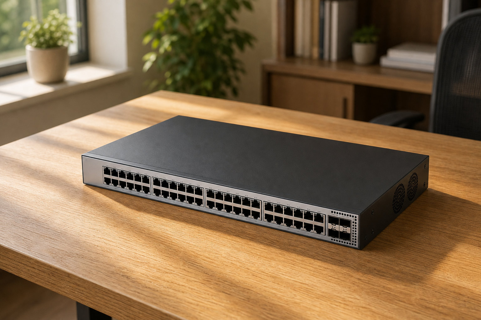 Reyee CS83-48GT4XS-P : 48 ports PoE+ avec uplinks 10G