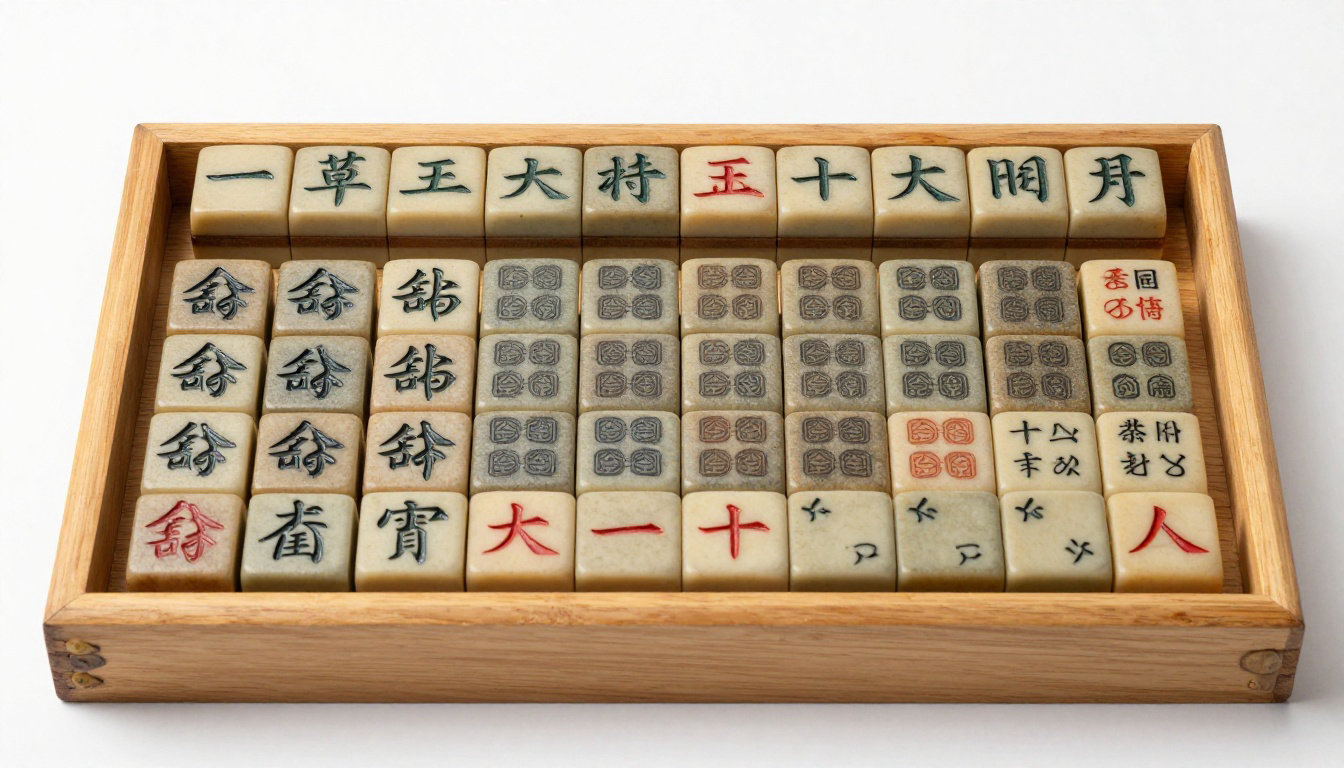 Setup for Siamese Mah Jongg Games