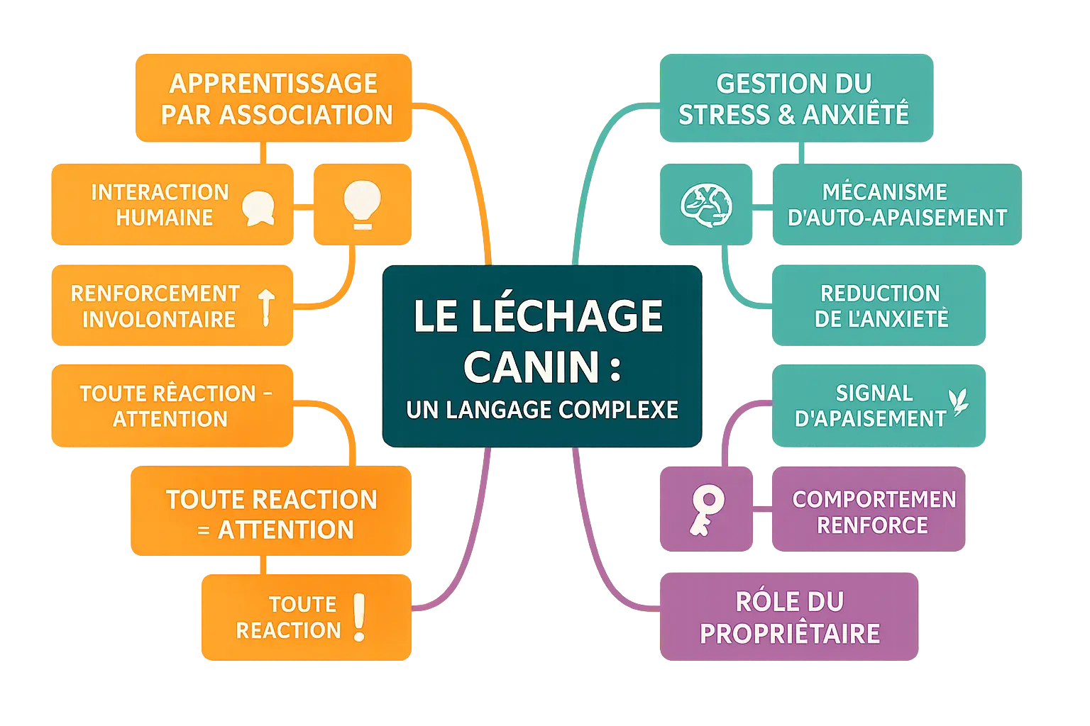 Chien léchant les pieds de son maître en position assise
