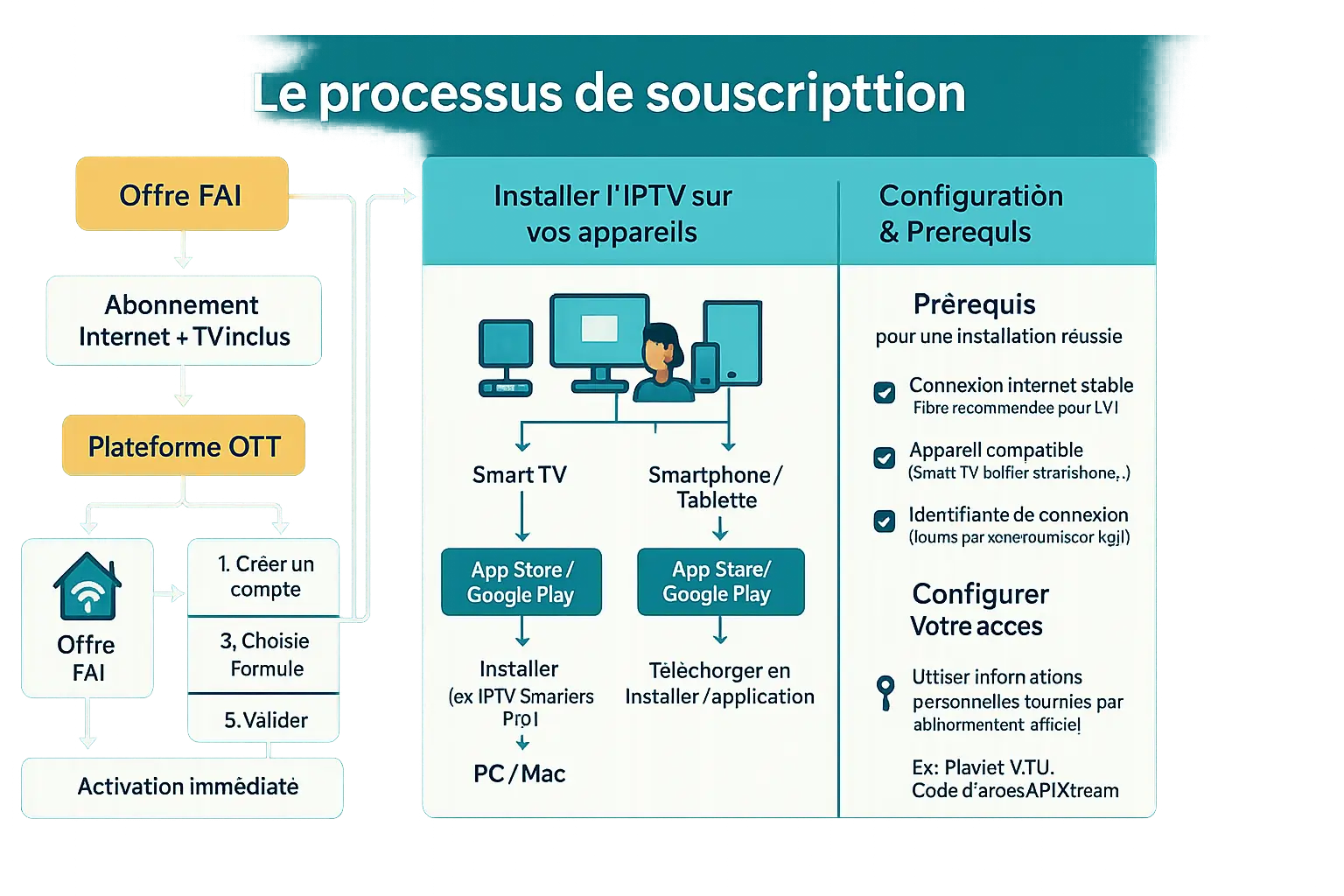<strong>Guide d'installation IPTV</strong>