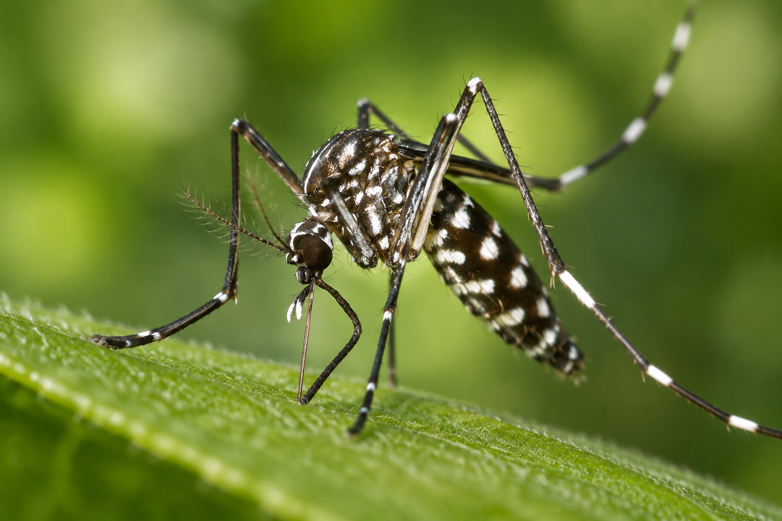 Moustique tigre, vecteur de la dengue et du chikungunya