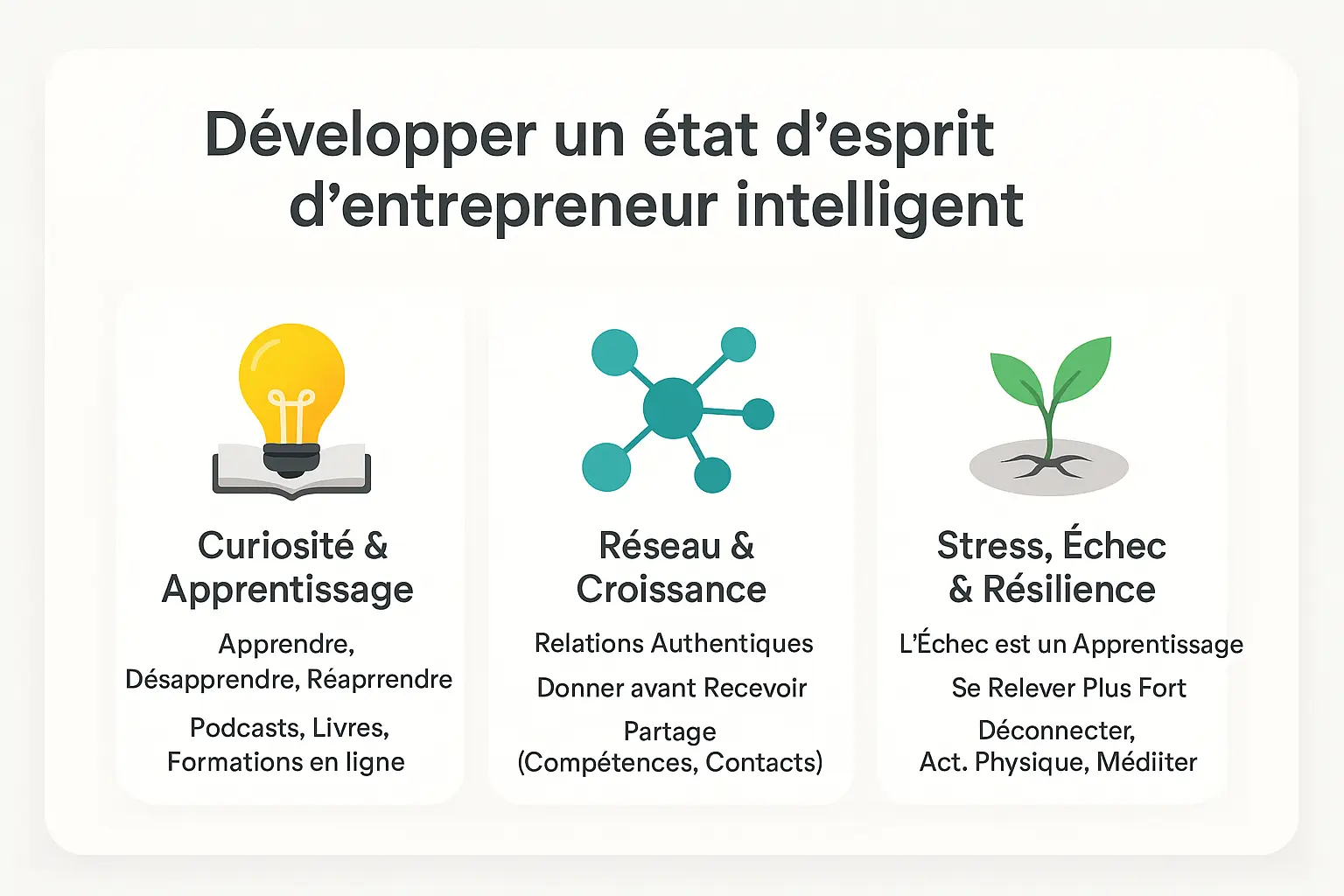 Illustration d'un entrepreneur malin en action