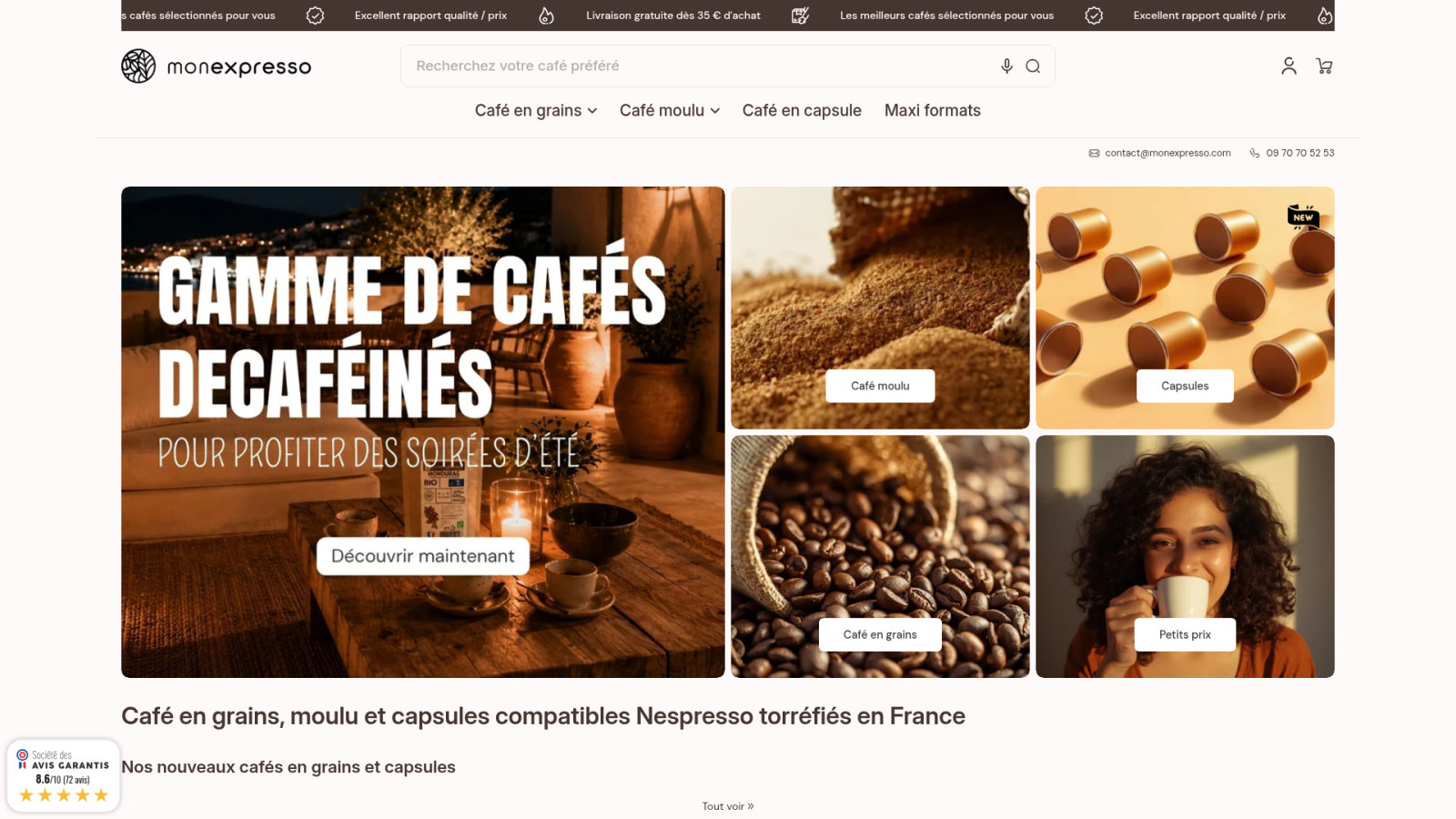 Facteurs déterminants de l'identité sensorielle en tasse