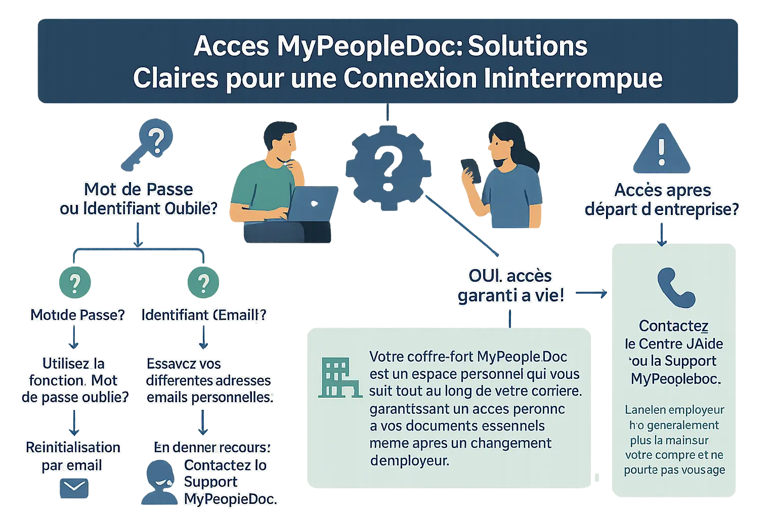 Interface utilisateur pour la réinitialisation de mot de passe