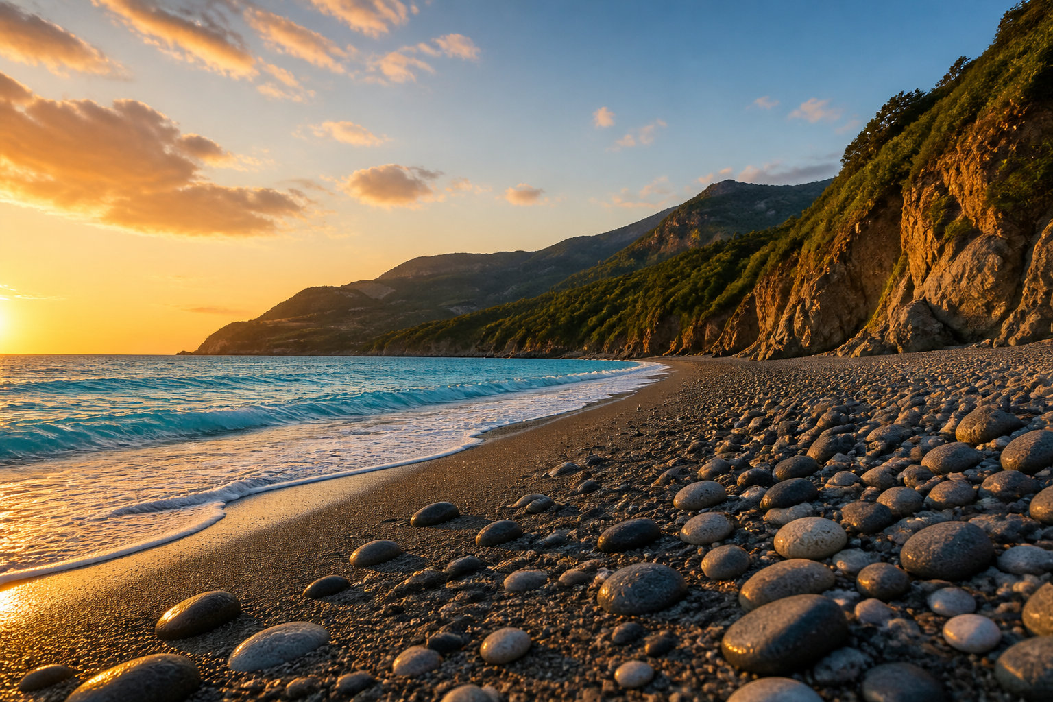 Nonza: Mystischer Schieferstrand am Cap Corse