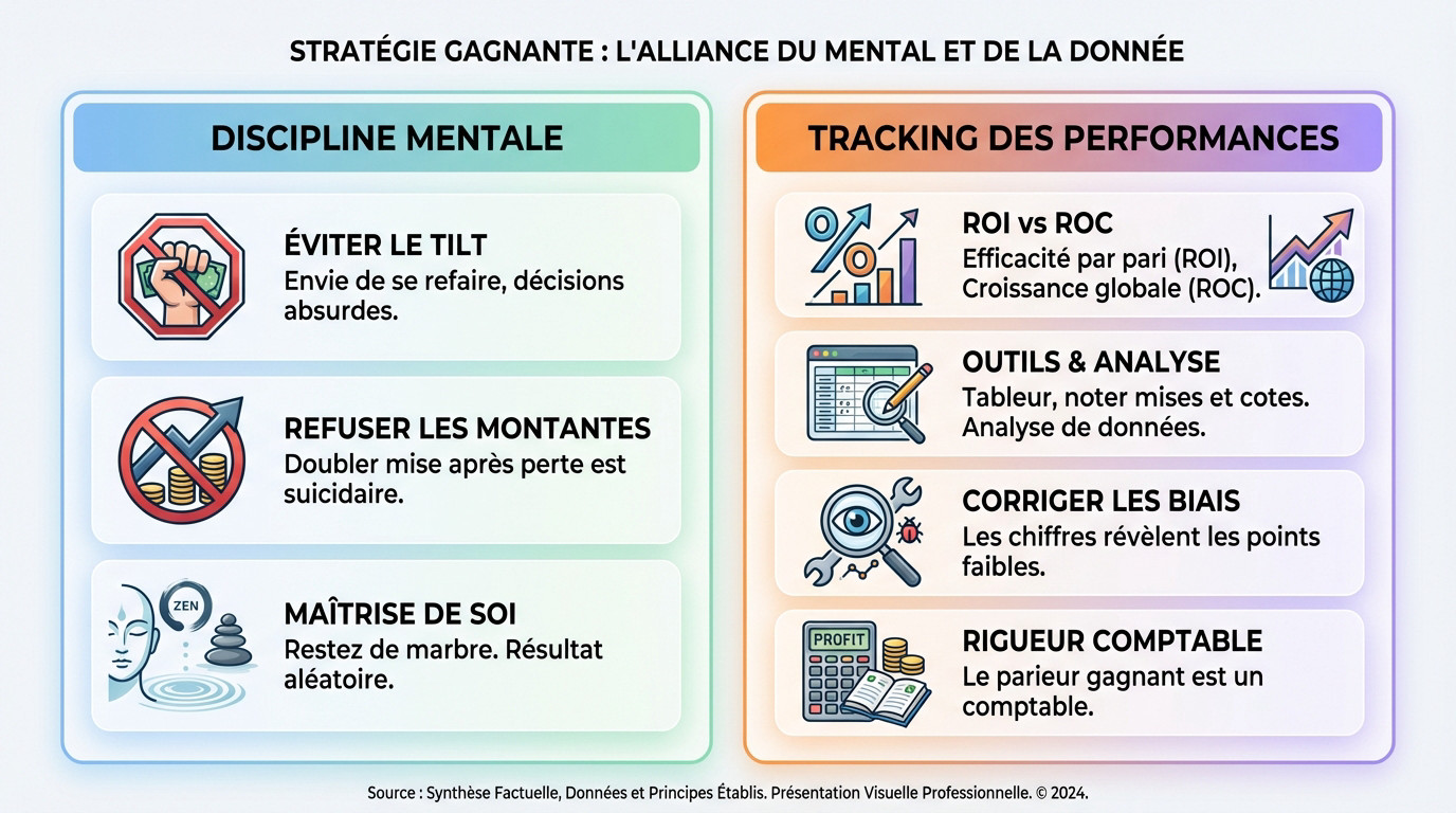 Stratégie de gestion de bankroll et analyse de données pour parieur sportif
