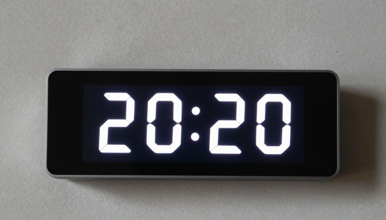 Pourquoi tu tombes tout le temps sur 20h20 en ce moment ?