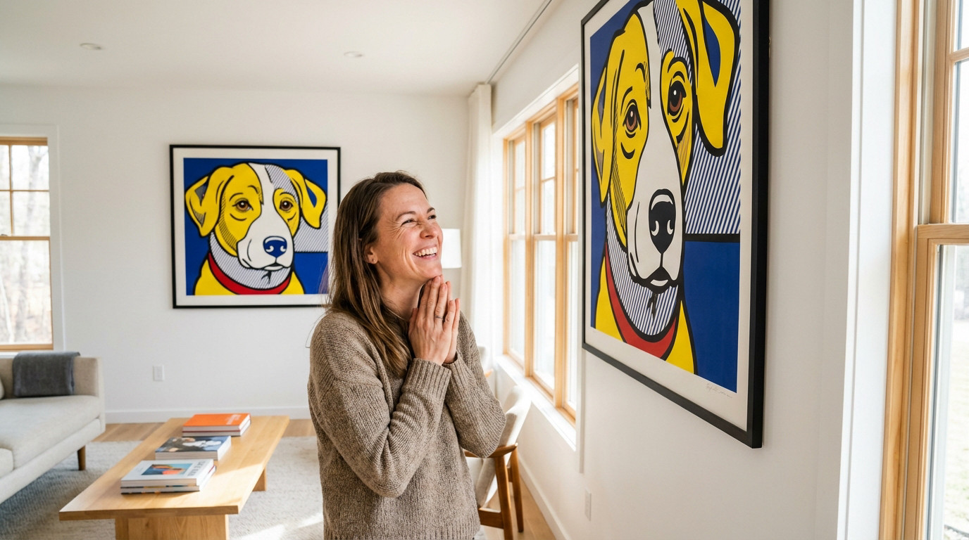 tableau pop art personnalisé