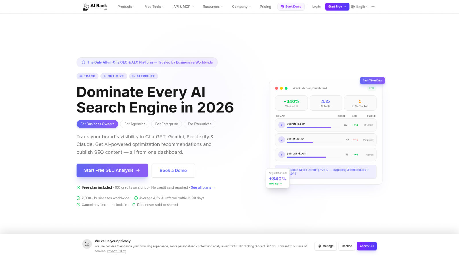 AI Rank Lab pour automatiser vos audits en un clic 🛠️
