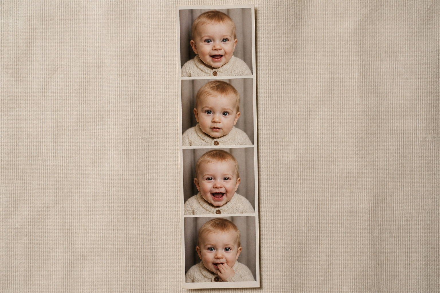 3 options pour intégrer ou non des photos de bébé