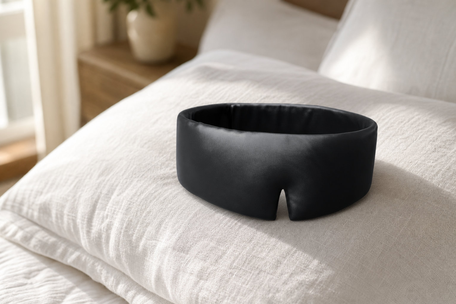 Masque de sommeil en soie - nº45 Éternelle nuit