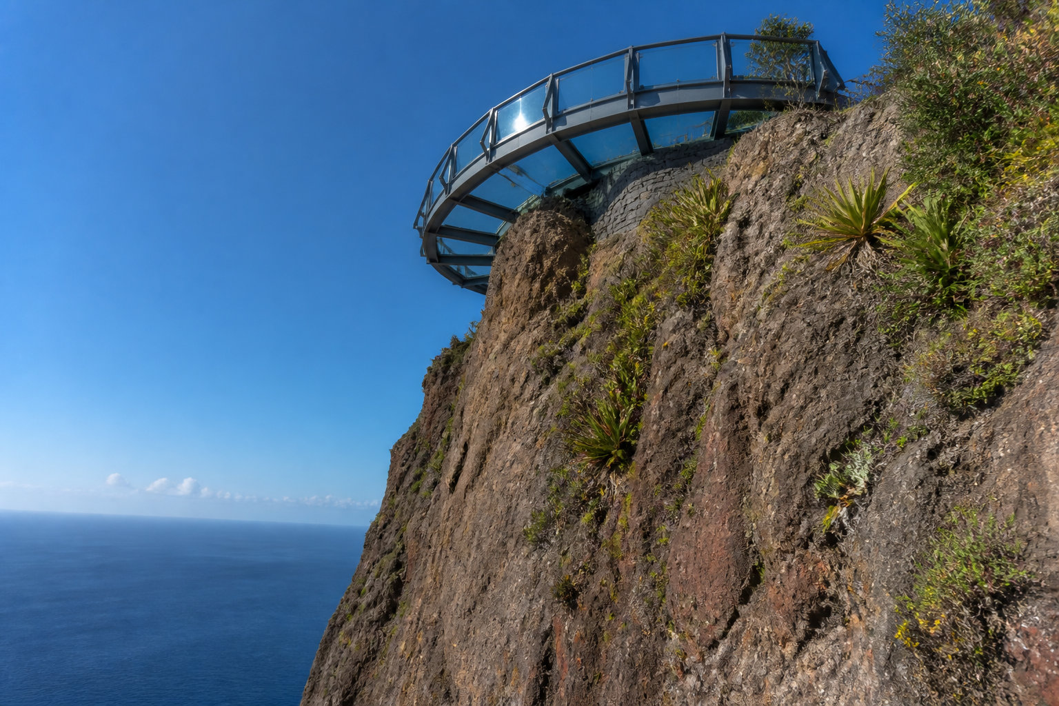 Début de parcours entre Funchal et les falaises du Sud