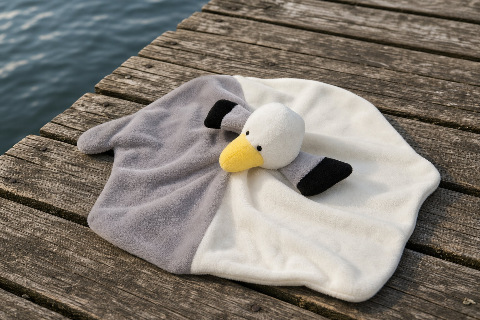 Doudou Mouette au thème marin pour un cadeau original
