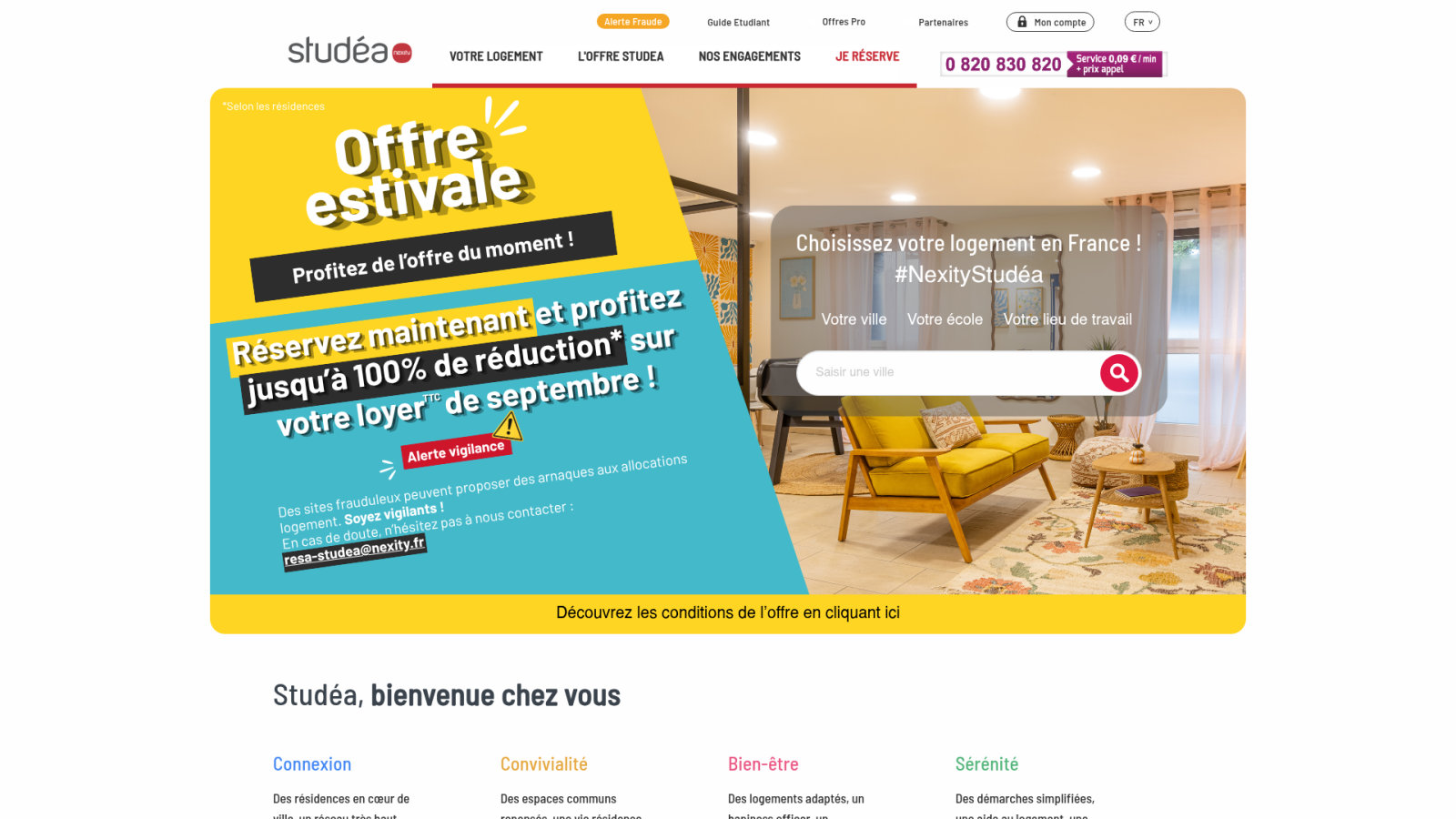 Résidences et plateformes pour simplifier votre recherche