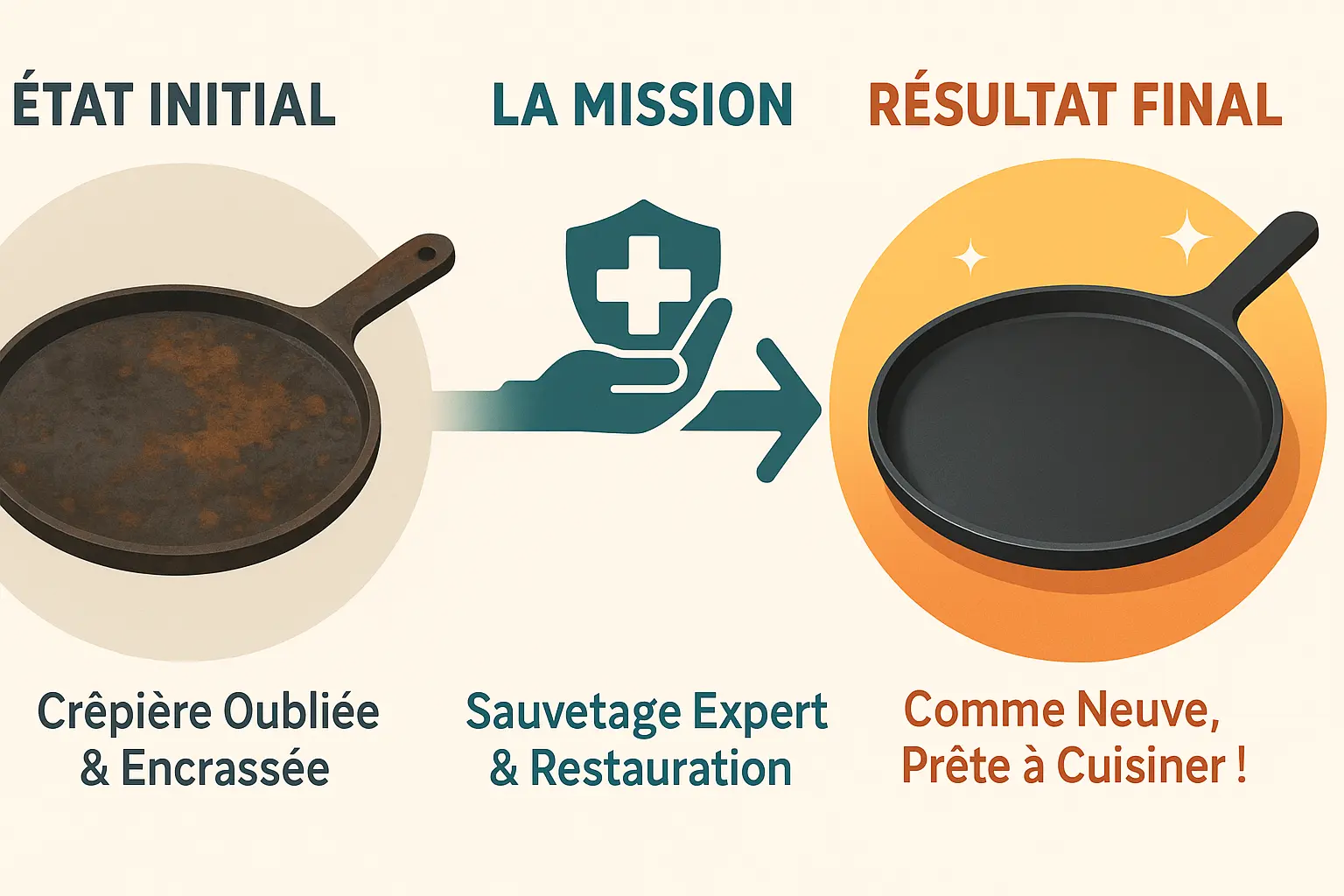 Comment Nettoyer Une Crepiere En Fonte