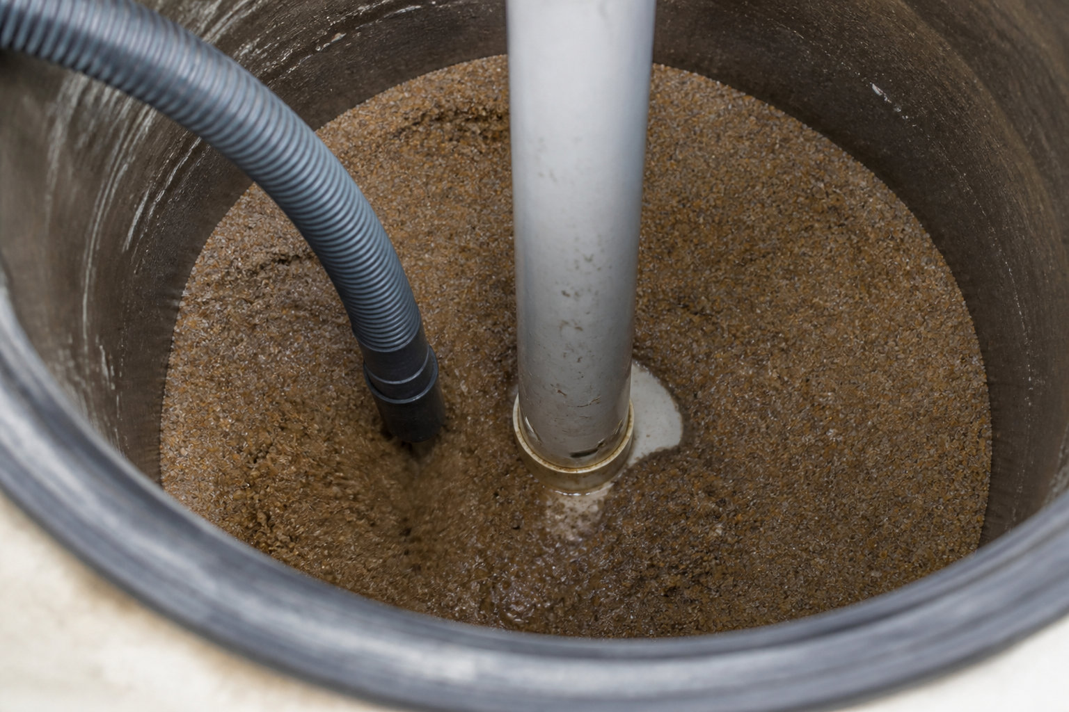 Guide technique pour le remplacement du sable en cuve