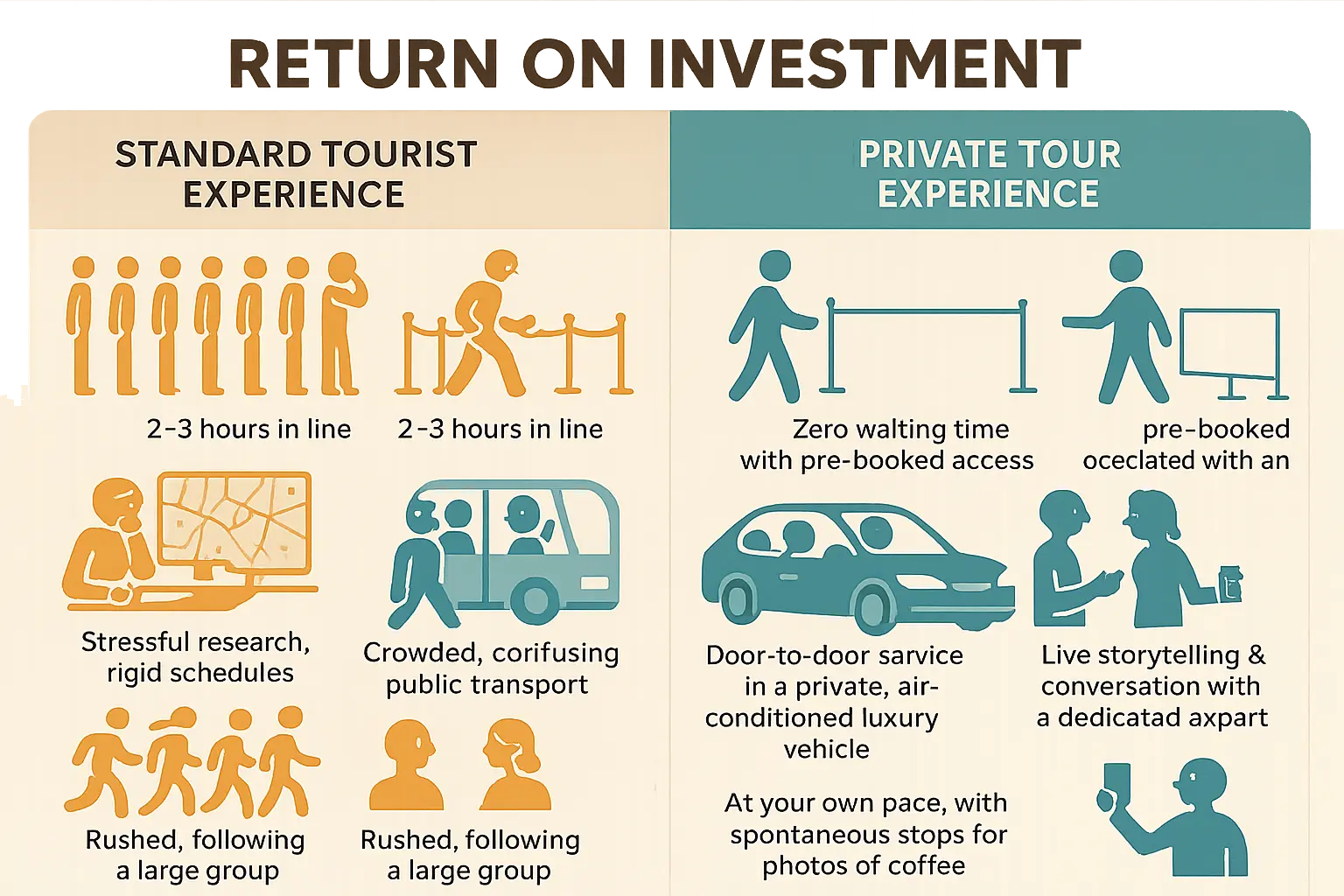 Private tour in Paris with luxury vehicle