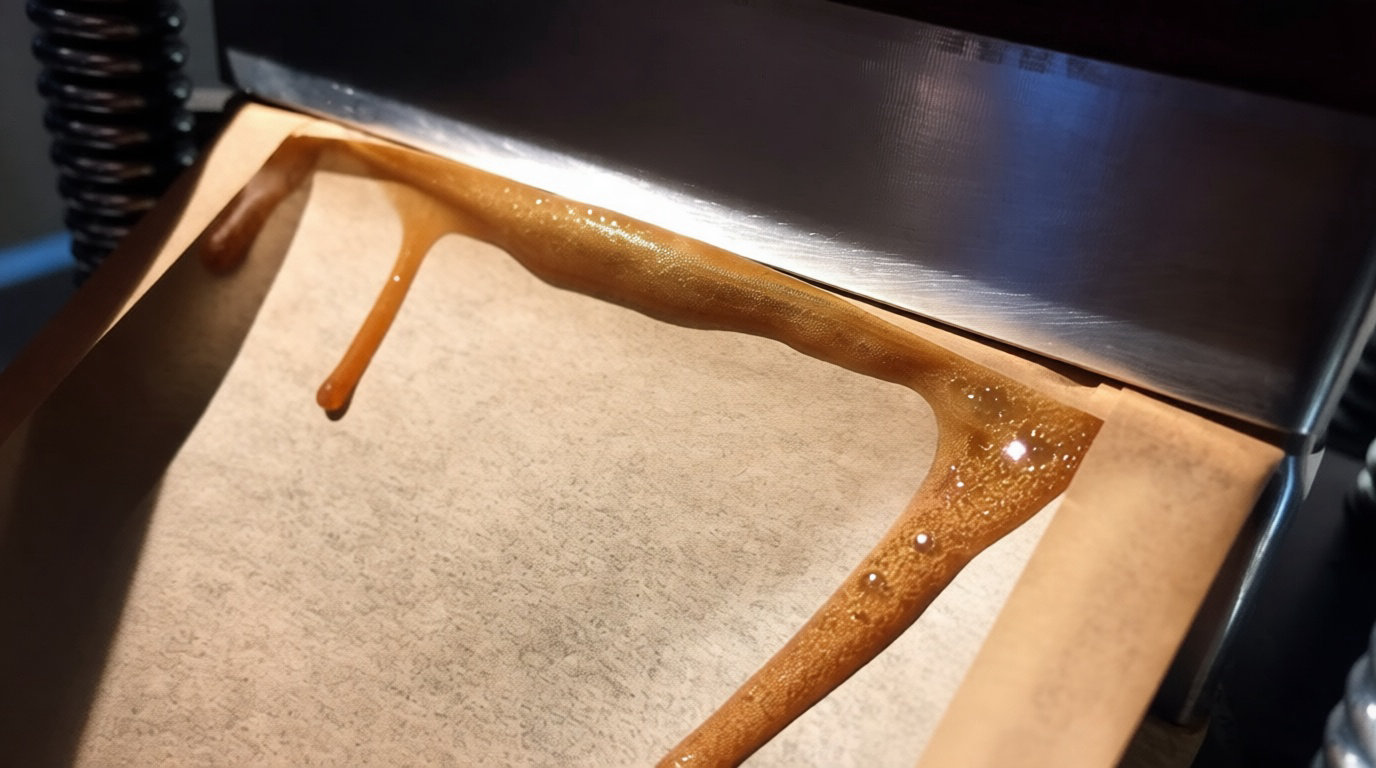 Fabrication et texture : du pollen brut au bloc compressé