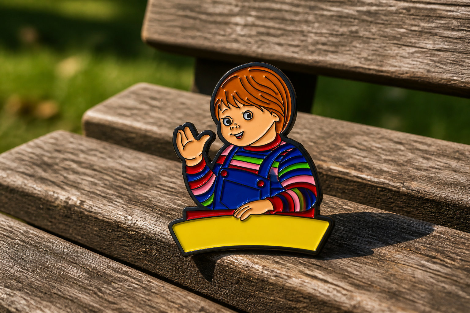 Good Guys Pin for Horror Enthusiasts