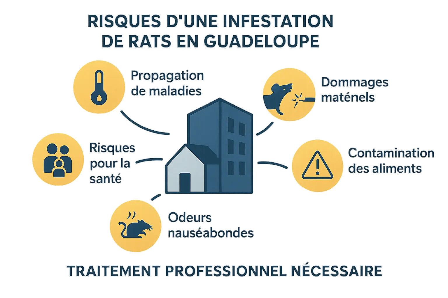 Infestation de rats en Guadeloupe : dangers cachés