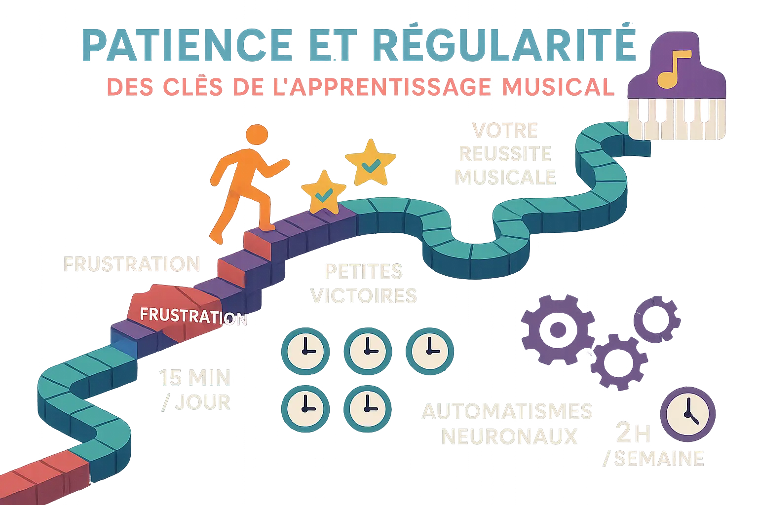 Illustration coordination piano et chant
