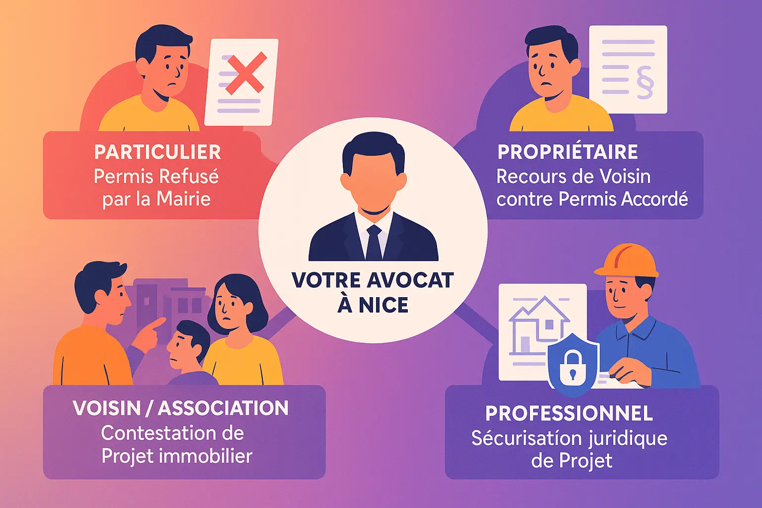 Illustration du permis de construire à Nice