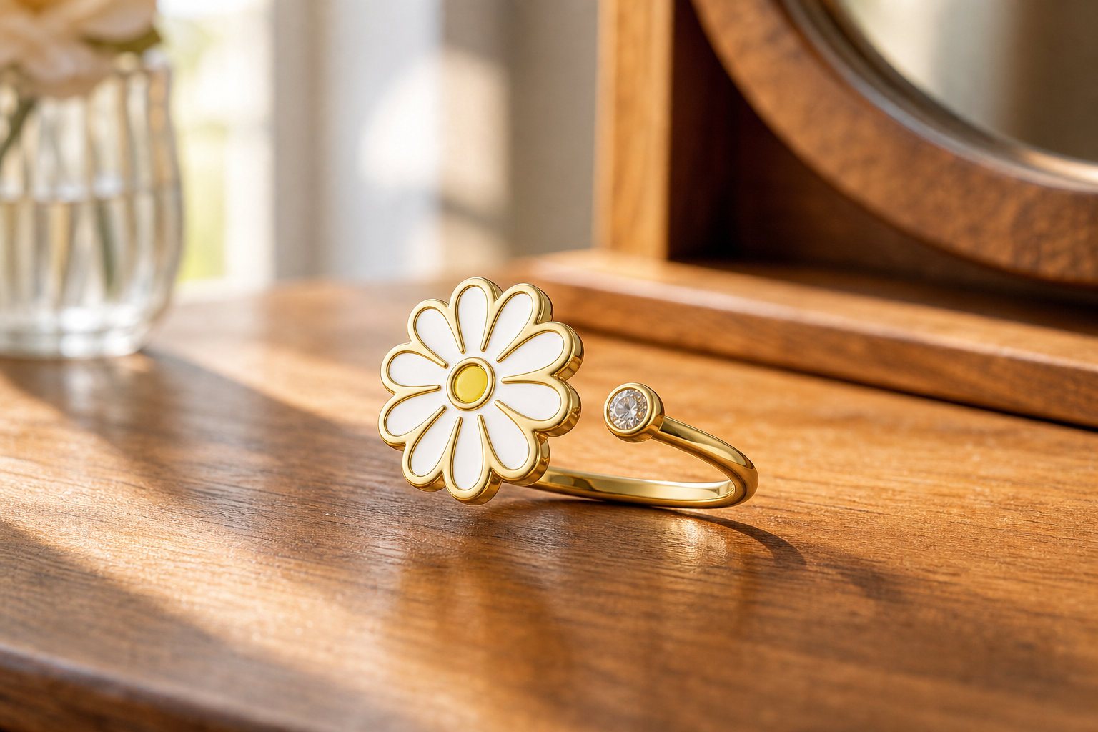 Pourquoi choisir la bague anti-stress ajustable - Tournesol ?