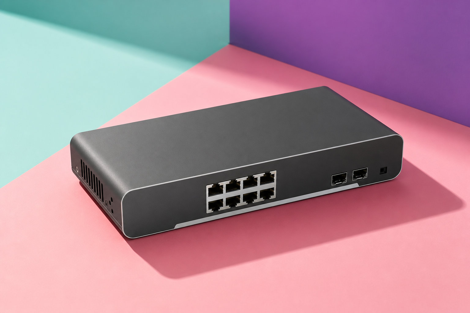 Switch manageable 8 ports & agilité de bureau
